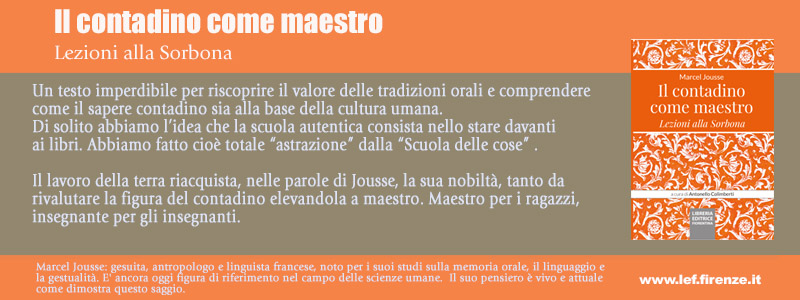 Contadino come maestro