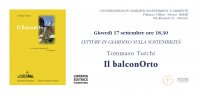 Presentazione Balconorto a Firenze