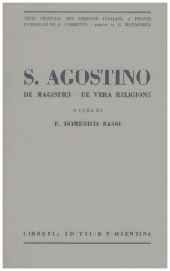 De magistro - De vera religione