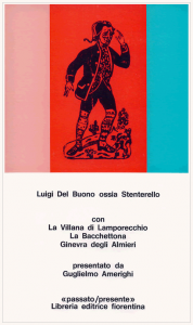 Luigi Del Buono ossia Stenterello